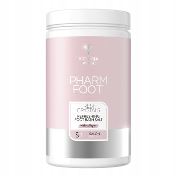 Sól odświeżająca do kąpieli stóp z kolagenem Victoria Vynn Pharm Foot FRESH CRYSTALS 1250g
