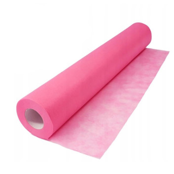 Jednorazowe podkłady medyczne włókninowe Eco&Hygiene 60 cm x 50 m różowe