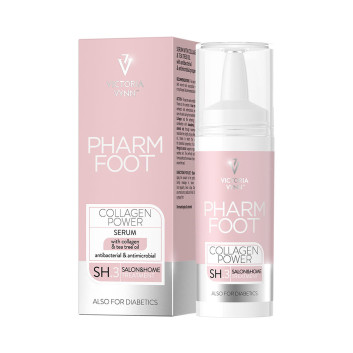 Serum kolagenowe z olejkiem z drzewa herbacianego Victoria Vynn Pharm Foot COLLAGEN POWER 15ml