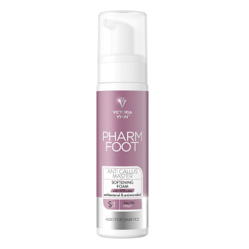Pianka zmiękczająca zrogowacenia 30% mocznika Victoria Vynn Pharm Foot ANTI CALLUS MASTER 200ml