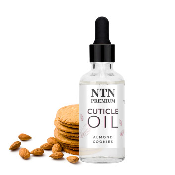 Oliwka do skórek z zakraplaczem NTN Premium o zapachu Almond Cookies 50 ml