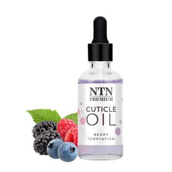Oliwka do skórek z zakraplaczem NTN Premium o zapachu Berry Temptation 50 ml