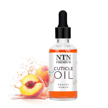 Oliwka do skórek z zakraplaczem NTN Premium o zapachu Peachy Punch 50 ml