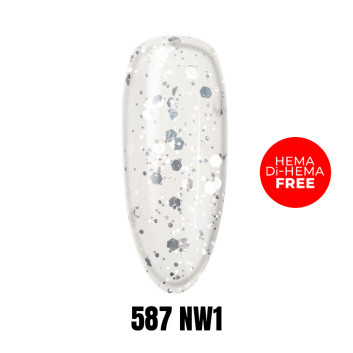 587 NW1 LAKIER HYBRYDOWY HEMA/Di-HEMA Free 1KG