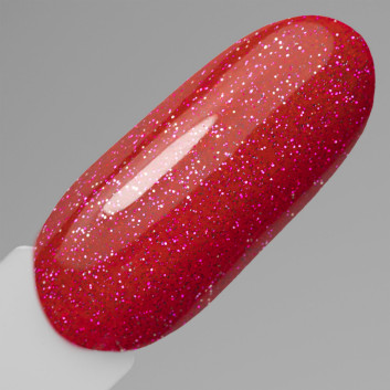 10+1gratis Lakier LED/UV Gel Polish Reds Flash Glitter Raspberry Allelac HEMA/Di-HEMA Free 6g
