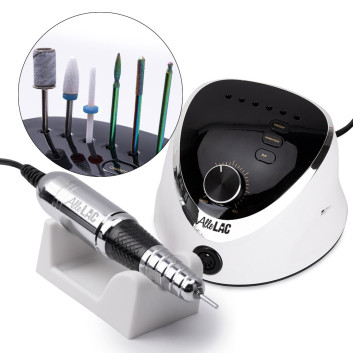 Frezarka do paznokci 68W AlleLac do manicure pedicure biała M12
