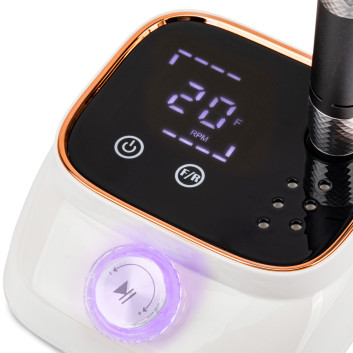 Frezarka do paznokci 50W No Name do manicure pedicure biała 113