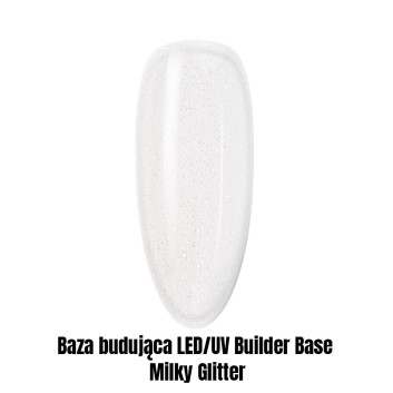 Baza budująca LED/UV Builder Base Milky Glitter 1kg