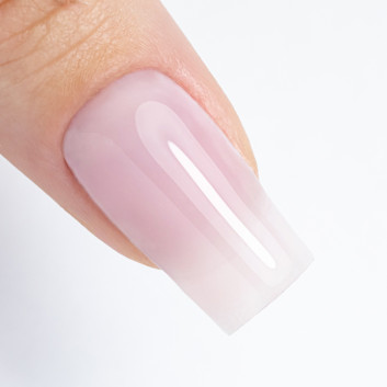 Baza kauczukowa elastyczne paznokcie manicure pedicure do mocowania ozdób S.O.S. Antidotum Molly Nails Cotton Candy 10g