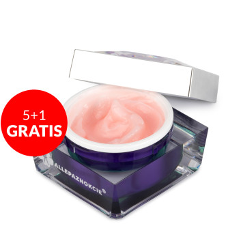 5+1gratis Acrylgel akrylożel budujący Allepaznokcie HEMA/Di-HEMA Free Dusty Peach 30g