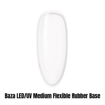 Baza LED/UV Medium Flexible Rubber Base 1kg