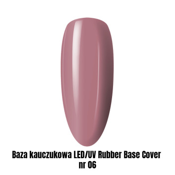 Baza kauczukowa LED/UV Rubber Base Cover nr 06 1kg
