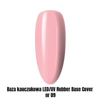 Baza kauczukowa LED/UV Rubber Base Cover nr 09 1kg