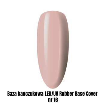 Baza kauczukowa LED/UV Rubber Base Cover nr 16 1kg