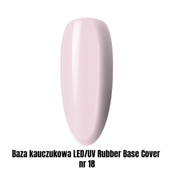 Baza kauczukowa LED/UV Rubber Base Cover nr 18 1kg