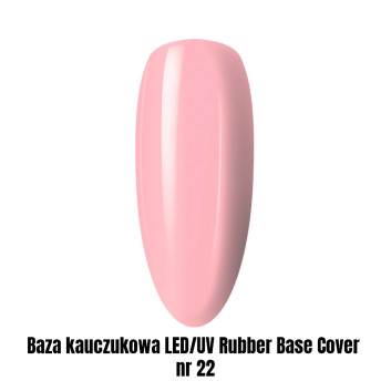 Baza kauczukowa LED/UV Rubber Base Cover nr 22 1kg