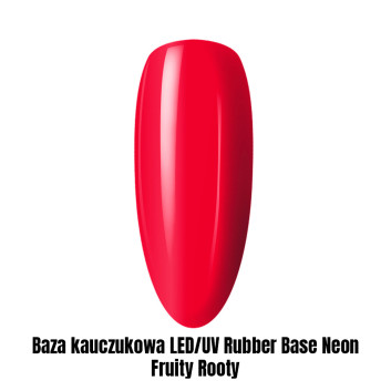 Baza kauczukowa LED/UV Rubber Base Neon Fruity Rooty 1kg