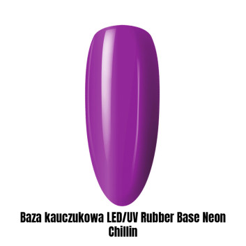 Baza kauczukowa LED/UV Rubber Base Neon Chillin 1kg