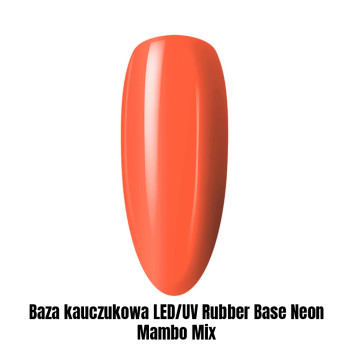 Baza kauczukowa LED/UV Rubber Base Neon Mambo Mix 1kg