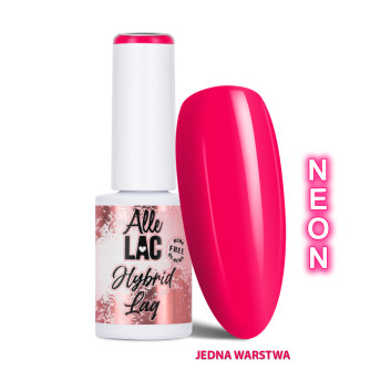 Lakier LED/UV Gel Polish Pinks Neon Jam AlleLac HEMA/Di-HEMA Free 6g