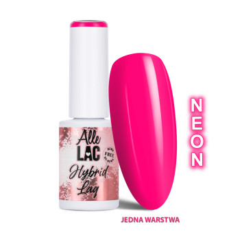 Lakier LED/UV Gel Polish Pinks Neon AlleLac HEMA/Di-HEMA Free 6g