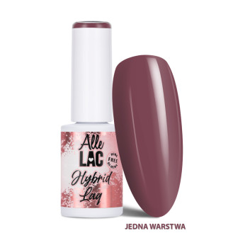 Lakier hybrydowy LED/UV Gel Polish Browns Dusty Rose AlleLac HEMA/Di-HEMA Free 6g
