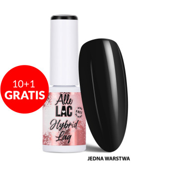 10+1gratis Lakier hybrydowy LED/UV Gel Polish Browns Black AlleLac HEMA/Di-HEMA Free 6g