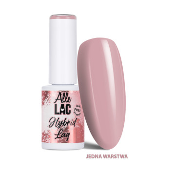 Lakier hybrydowy LED/UV Gel Polish Nudes Rose Clay AlleLac HEMA/Di-HEMA Free 6g