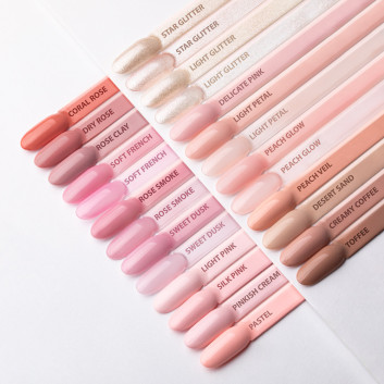 Lakier hybrydowy LED/UV Gel Polish Nudes Pastel AlleLac HEMA/Di-HEMA Free 6g