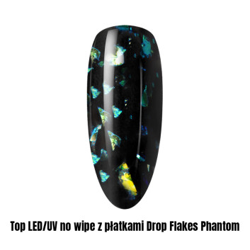 Top LED/UV no wipe z płatkami Drop Flakes Phantom 1kg