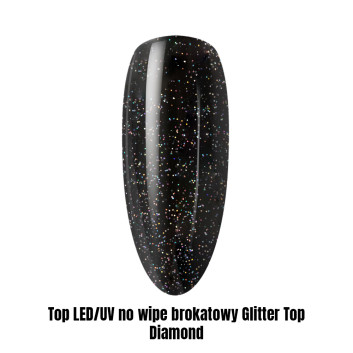 Top LED/UV no wipe brokatowy Glitter Top Diamond 1kg