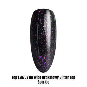 Top LED/UV no wipe brokatowy Glitter Top Sparkle 1kg