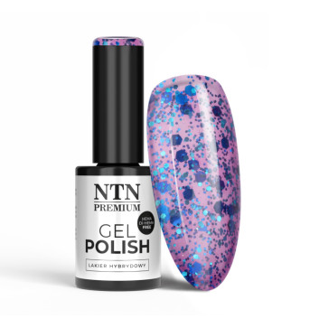 Lakier hybrydowy NTN Premium Multicolor Collection HEMA/Di-HEMA Free 5g Nr 86