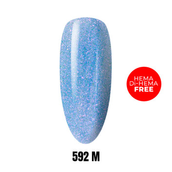 Lakier LED/UV Gel Polish 592 M HEMA/Di-HEMA Free 1kg