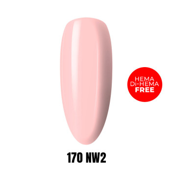 Lakier LED/UV Gel Polish 170 NW2 HEMA/Di-HEMA Free 1kg