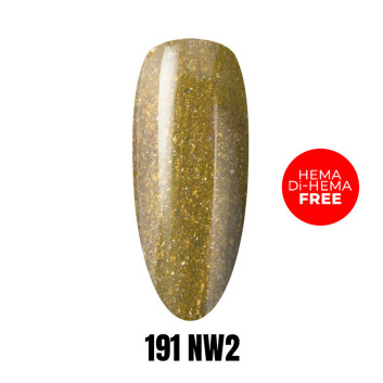 Lakier LED/UV Gel Polish 191 NW2 HEMA/Di-HEMA Free 1kg