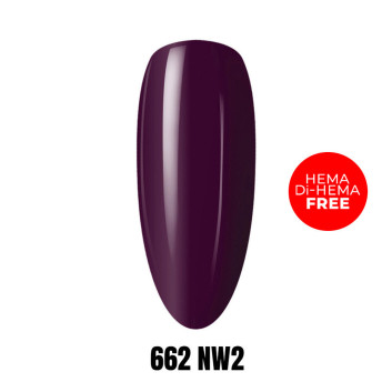 Lakier LED/UV Gel Polish 662 NW2 HEMA/Di-HEMA Free 1kg