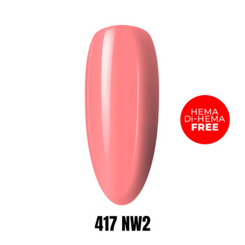 Lakier LED/UV Gel Polish 417 NW2 HEMA/Di-HEMA Free 1kg