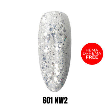 Lakier LED/UV Gel Polish 601 NW2 HEMA/Di-HEMA Free 1kg