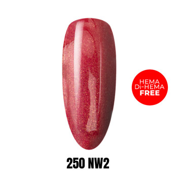 Lakier LED/UV Gel Polish 250 NW2 HEMA/Di-HEMA Free 1kg