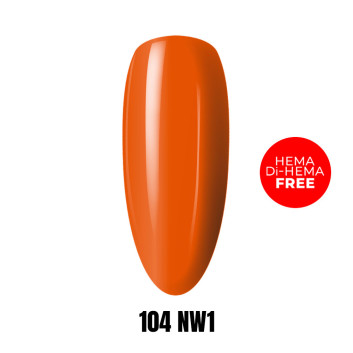 Lakier LED/UV Gel Polish 104 NW1 HEMA/Di-HEMA Free 1kg