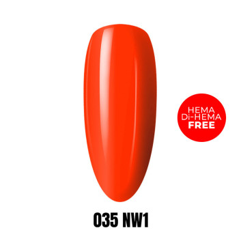 Lakier LED/UV Gel Polish 035 NW1 HEMA/Di-HEMA Free 1kg