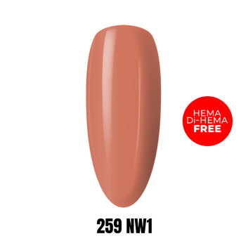 Lakier LED/UV Gel Polish 259 NW1 HEMA/Di-HEMA Free 1kg