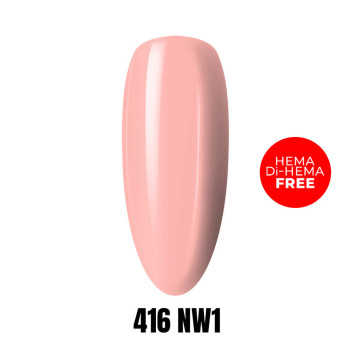 Lakier LED/UV Gel Polish 416 NW1 HEMA/Di-HEMA Free 1kg