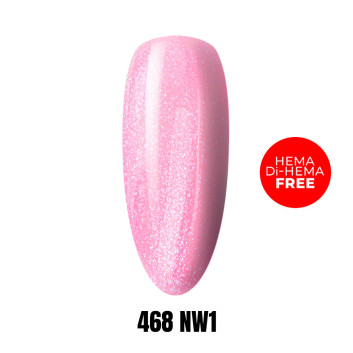 Lakier LED/UV Gel Polish 468 NW1 HEMA/Di-HEMA Free 1kg