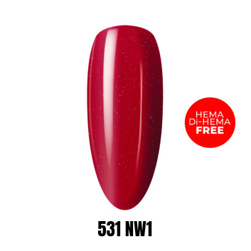 Lakier LED/UV Gel Polish 531 NW1 HEMA/Di-HEMA Free 1kg