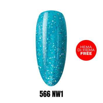 Lakier LED/UV Gel Polish 566 NW1 HEMA/Di-HEMA Free 1kg