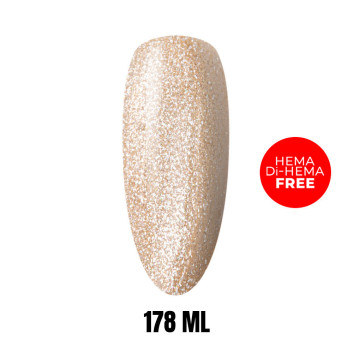Lakier LED/UV Gel Polish 178 ML HEMA/Di-HEMA Free 1kg