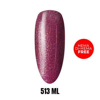Lakier LED/UV Gel Polish 513 ML HEMA/Di-HEMA Free 1kg