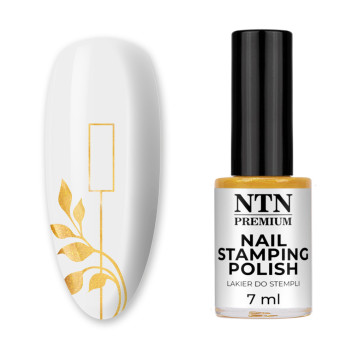 Lakier do stempli i blaszek NTN Premium złoty 7ml Nr 96